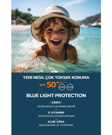 Mixup Mineral Filter Blue Light Protection Spf 50 Kids Sunscreen Stick Uva/uvb Aloe Vera 35 gr - Buy Online on GoSupps.com