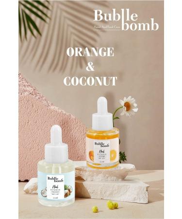 BUBBLEBOMB Nail Care Oil Vitamin Nail Oil Orange+ Coconut - Buy Online on GoSupps.com