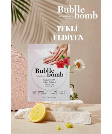 BUBBLEBOMB Single Hand Mask-Intensive Keratin Hand Care Glove - Buy Online on GoSupps.com