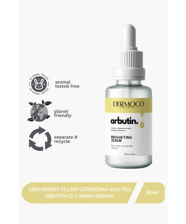 dermoco cosmetics Anti-Blemish and Blemish Reducing Arbutin Skin Care Serum (30 ml) - Buy Online on GoSupps.com