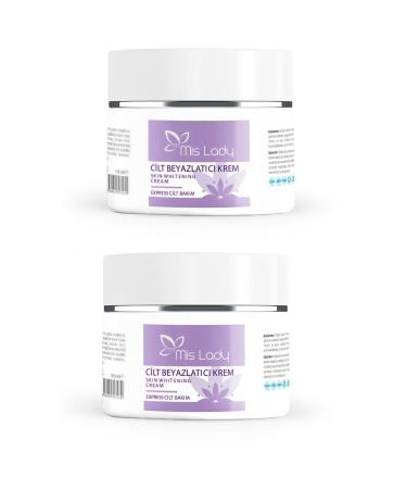 Mis Lady Skin Whitening Brightening Tone Equalizing Moisturizing Set of 2 (100 - 100) ml