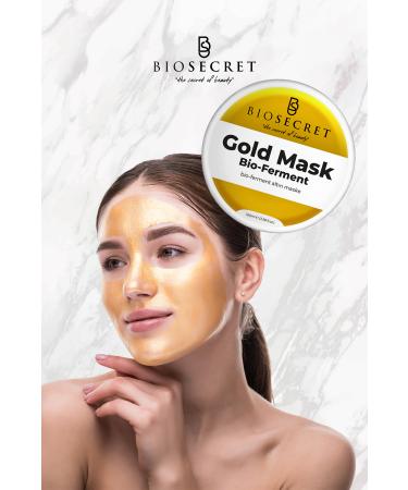 Biosecret Gold Mask Bio Ferment Anti-Aging Brightening Anti-Pore and Anti-Stain 100ml Bio114 - Buy Online on GoSupps.com