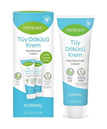 remove Normal Skin Hair Removal Cream 100 ml 2 Pieces