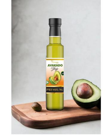 BIZIMHEKIM Avocado Oil 0 Cold Pressed Glass Bottle Avocado Oil Natural 250 ml Avocado Oil - Buy Online on GoSupps.com