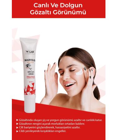 W-Lab Cosmetics Madeleb Under Eye Cream 20 ml - Buy Online on GoSupps.com