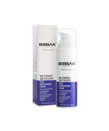 Bebak Pharma Intensive Moisturizing Cream for Dry and Atopic Skin eramide %3 Hyaluron 30ml - Buy Online on GoSupps.com