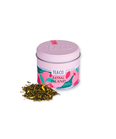 TEA CO Long Island Peach Black and Green Tea Blend