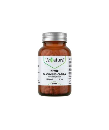 Venatura Iron Supplement Food 17 Mg 90 Capsules