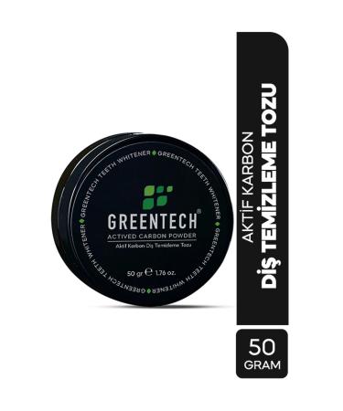 Greentech Active Carbon Teeth Cleaning Powder 50 gr