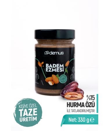 DEMUS FOOD Personalized Natural Production - Demus Sweetened (WITH DATE EXTRACT) Almond Paste 330gr