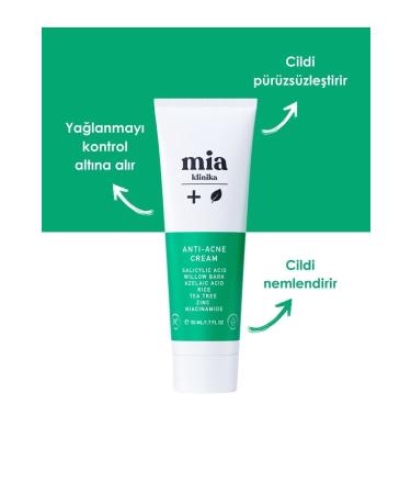 mia clinica Acne Reducing Barrier Strengthening Moisturizing Cream for Oily Skin - Buy Online on GoSupps.com