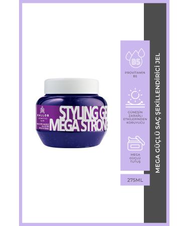 Kallos Cosmetics Kallos Mega Strong Hair Styling Gel 275 ML