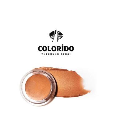Colorido Cosmetics Colorido Cobre Moisturizing - Antioxidant Shining Balm (Natural Content Lipstick - Eyeshadow - Blush) - Buy Online on GoSupps.com