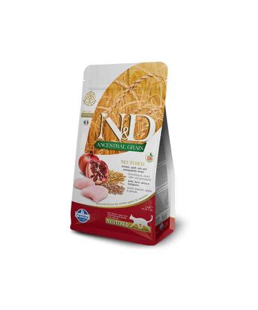 N & D Nd Low Grain Chicken and Pomegranate Cat Food 5 Kg