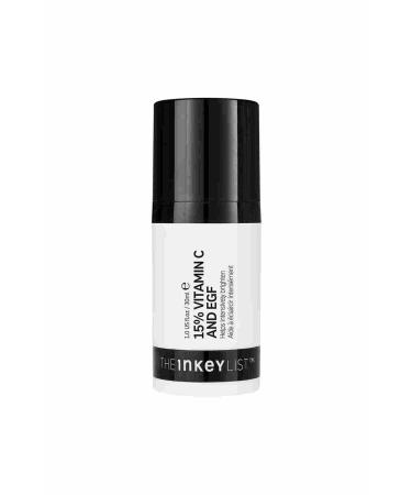 THE INKEY LIST VITAMIN C Bright and Even Skin Serum 15% AND EGF (30 ML) kd09