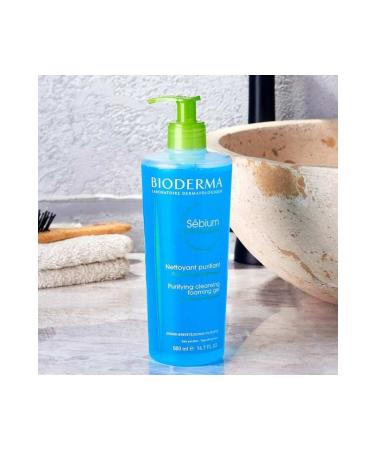 Bioderma Sebium Washing Gel for Mixed and Oily Skin 500ml - Buy Online on GoSupps.com