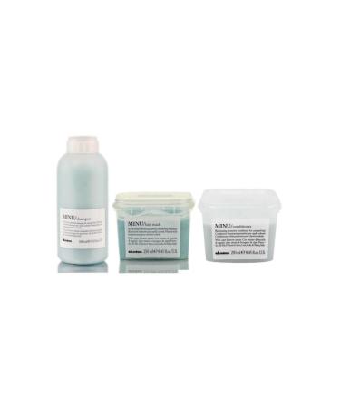 Davines Minu Shampoo 1000ml / Mask 250 Ml / cream 250 mlNesliBeauty.268