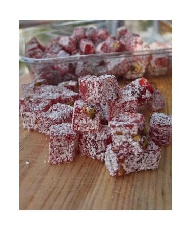LokumLove 500 GR TURKISH DELIGHT WITH PISTACHIO