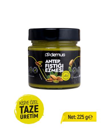 DEMUS FOOD Personalized Natural Production - Demus Pistachio Paste 225gr