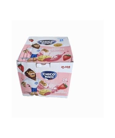 Midyatziv Chico Miko Mini Strawberry Cream Filled Biscuits 30 gr - Buy Online on GoSupps.com
