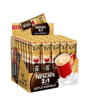 Nescafe 2in1 Milk Foam 10 Gr 48 Piece Package