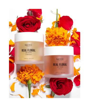 Nacific Real Floral Air Cream Calendula 100ml - Moisturizing and Revitalizing Cream - Buy Online on GoSupps.com
