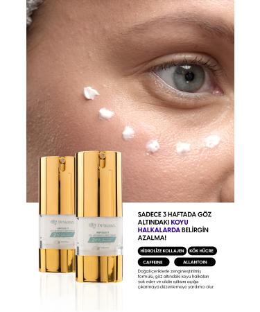 DrStemex Anti-Under Eye Dark Circles and Caffeine Peptides 11 Eye Cream - Buy Online on GoSupps.com