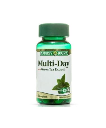Natures Bounty Multi-day With Green Tea Extract 50 Tablets