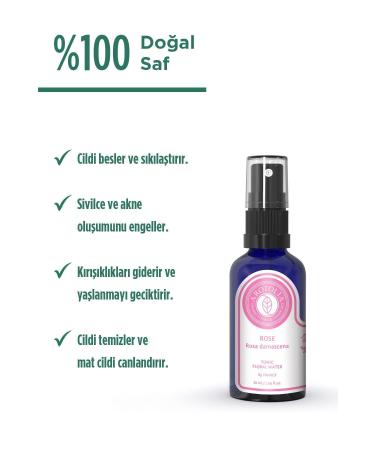 arotolia 0 Organic Certified Rose Water Hydrolate - Tonic 50 ml Vegan - Buy Online on GoSupps.com