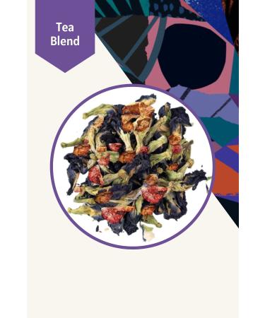 Mim Tea Purple Sky Tea - Purple Butterfly Tea 50 gr - Buy Online on GoSupps.com