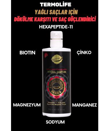 THERMOLIFE Shampoo for Oily Hair Anti-Loss Salt-Free Professional Series