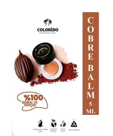 Colorido Cosmetics Colorido Cobre Moisturizing - Antioxidant Shining Balm (Natural Content Lipstick - Eyeshadow - Blush)