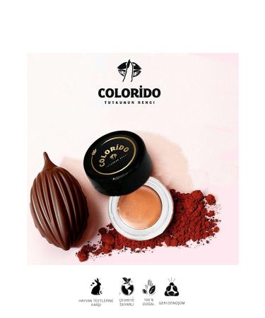 Colorido Cosmetics Colorido Cobre Moisturizing - Antioxidant Shining Balm (Natural Content Lipstick - Eyeshadow - Blush) - Buy Online on GoSupps.com