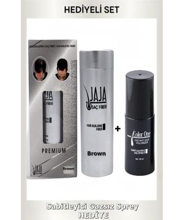 Jaja Original New Hair Powder Topik Coffee Sparse Hair Concealer Brown 50gr Spray Gift Organic Toppik