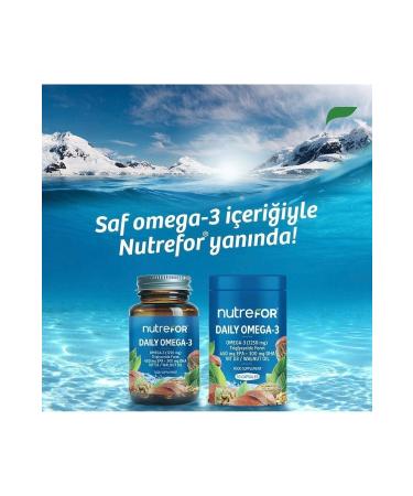 Nutrefor Daily Omega 3 30 capsules - Buy Online on GoSupps.com