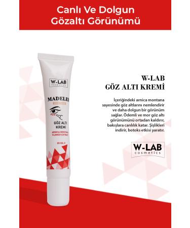 W-Lab Cosmetics Madeleb Under Eye Cream 20 ml - Buy Online on GoSupps.com