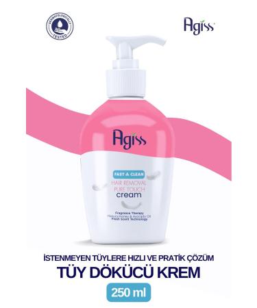 AGISS Hair Removal Cream 250 ml (PUMP)