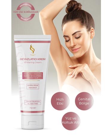 Sambrossa Whitening Cream Brightening & Brightening Effect For Face Genital & Underarms 75ml