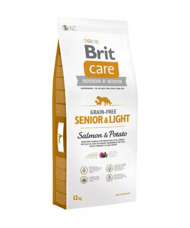 Brit Care Senior Light Grain-Free Salmon Senior Dog Food 12 Kg
