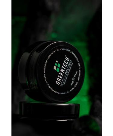 Greentech Active Carbon Teeth Cleaning Powder 50 gr - Buy Online on GoSupps.com