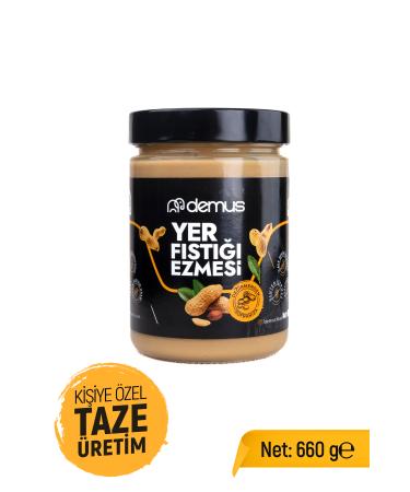 DEMUS FOOD Personalized Natural Production - Demus Sugar-Free Peanut Butter 660gr