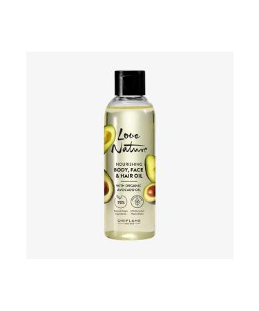 Oriflame Love Nature Nourishing Body Face and Hair Oil with Organic Avocado Oil - Buy Online on GoSupps.com