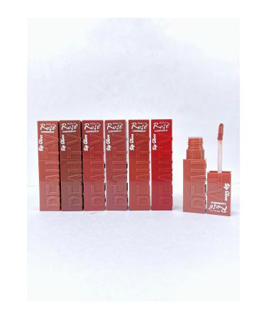 Roesia Rose Cosmetics Rose Beauty 6-Pack Permanent Lipstick Series