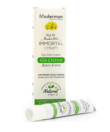 Fitoderman Immortal Dark Circle and Swelling Reducing Moisturizing Anti-Wrinkle Eye Contour Care Cream 20 Ml
