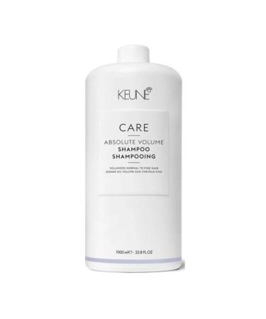 Keune Absolute Volume Strengthening-Volumizing Shampoo for Weak Hair 1000ml 33.8 FL.OZ CYT21