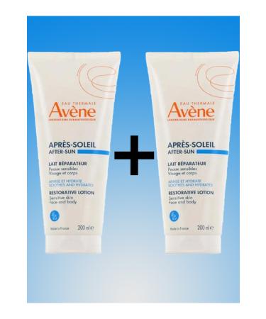 Avene Apres Soleil After Sun - After Sun Lotion - 200 ml X2