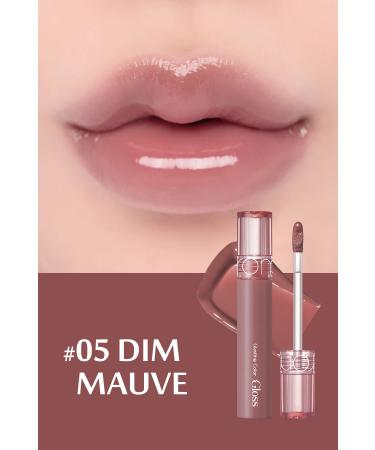 Romand Vegan Fuller Look Glasting Color Lip Gloss-05 Dim Mauve