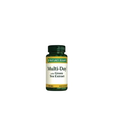 Natures Bounty Multi-day Green Tea Extract - 50 Tablets
