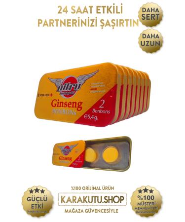 Nitro Ginseng Bonbons 8 pieces - Buy Online on GoSupps.com