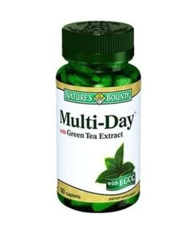 Natures Bounty Multi-day With Green Tea Extract 50 Caplets
